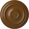 Ekena Millwork Traditional Ceiling Medallion (Fits Canopies up to 5 1/2"), 24 3/8"OD x 1 1/2"P, Smokey Topaz CM24TRSTF - alternate 1